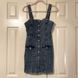 H&M denim dress